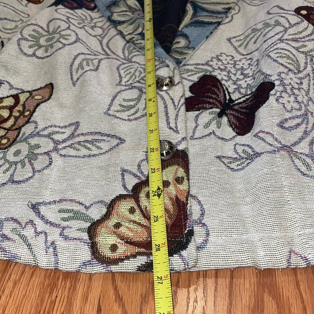 Butterfly Blazer by Coldwater Creek - Size PM - Picture 8 of 11